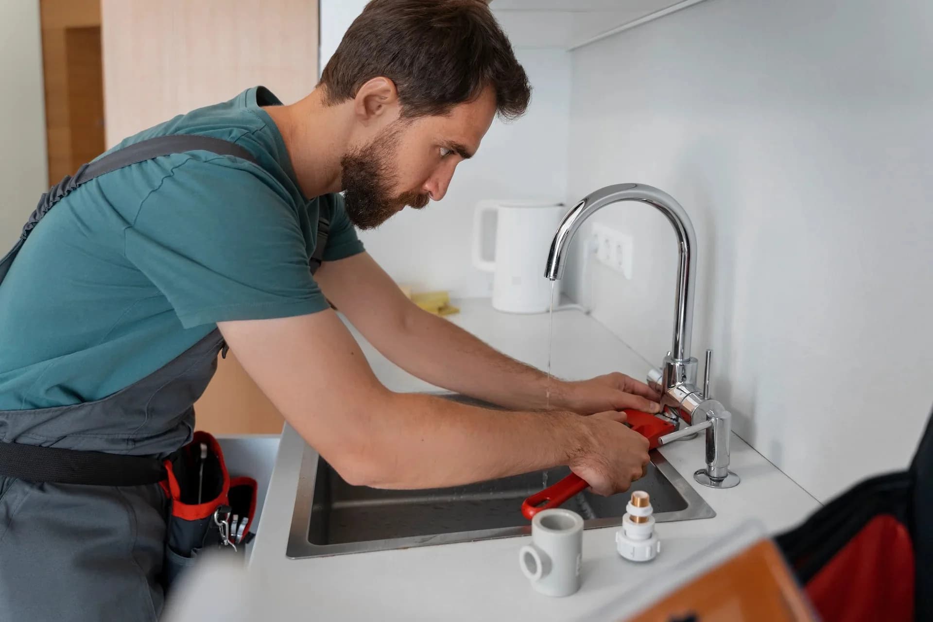 PumiFlow plumber working in Caloundra